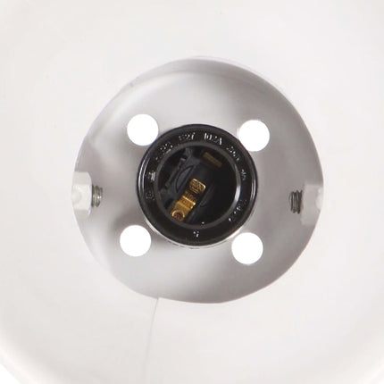 Industriell vägglampa vit 45x25 cm E27
