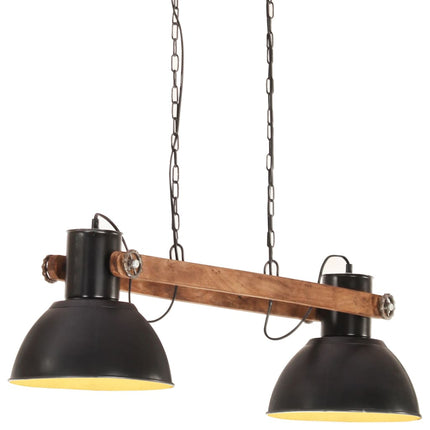 Hänglampa industriell 25 W svart 109 cm E27