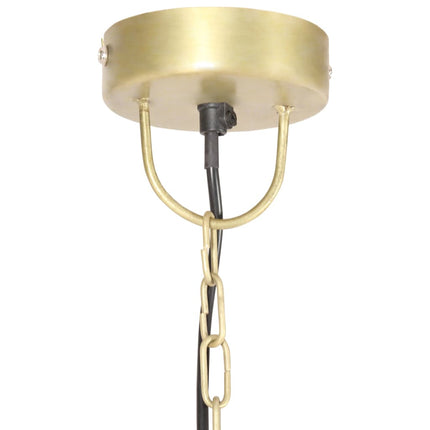 Hänglampa industriell 25 W mässing rund 30 cm E27