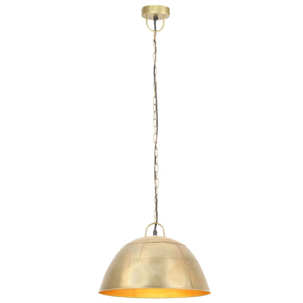 Hänglampa industriell vintage 25 W mässing rund 41 cm E27