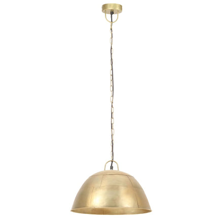 Hänglampa industriell vintage 25 W mässing rund 41 cm E27
