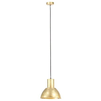 Hänglampa 25 W mässing rund 28,5 cm E27