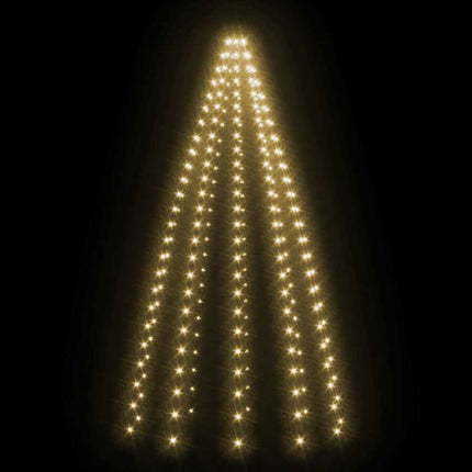 Ljusnät för julgran 250 LED 250 cm