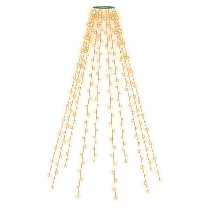 Ljusnät för julgran 250 LED 250 cm