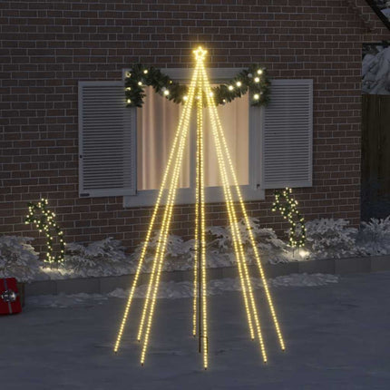 Julgran LED inomhus/utomhus 400 lysdioder 2,5 m