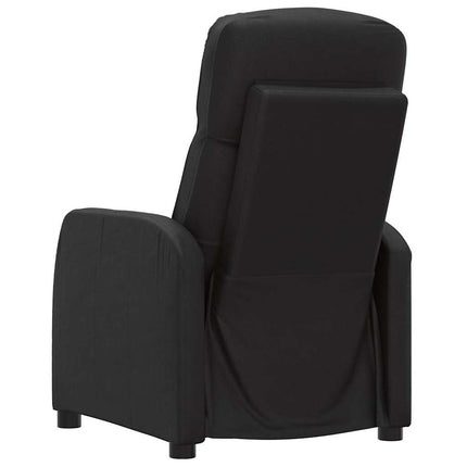 Reclinerfåtölj svart konstläder