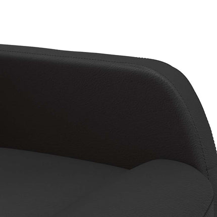 Reclinerfåtölj svart konstläder
