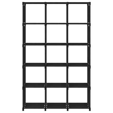 Stående hylla med 15 kuber 103x30x175,5 cm tyg