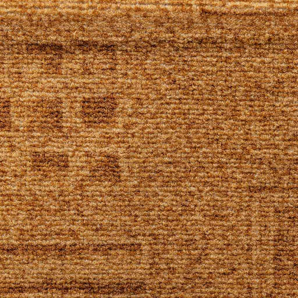 Trappstegsmattor självhäftande 15 st beige 65x21x4 cm