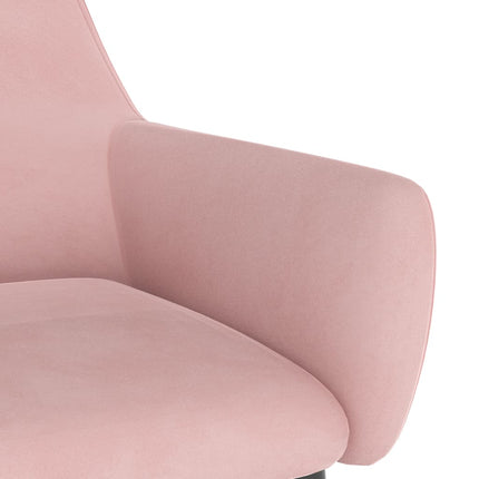 Matstolar 2 st rosa sammet