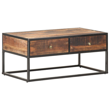 Soffbord 90x50x40 cm grovt akaciaträ
