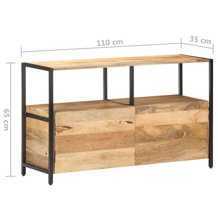 Skänk 110x35x65 cm massivt mangoträ