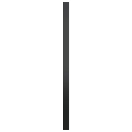 Väggspegel svart 60 cm
