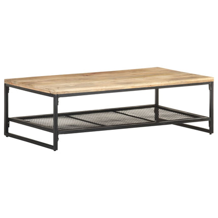 Soffbord 110x60x35 cm massivt mangoträ