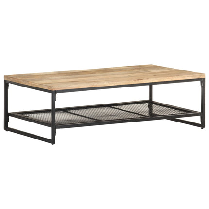 Soffbord 110x60x35 cm massivt mangoträ