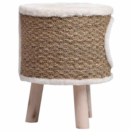Kattkoja med träben 41 cm sjögräs