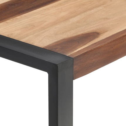 Matbord 120x60x75 cm massivt trä