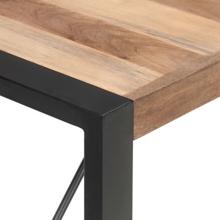 Matbord 140x70x75 cm massivt trä