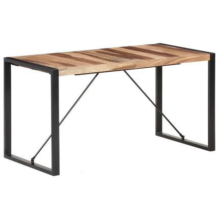 Matbord 140x70x75 cm massivt trä