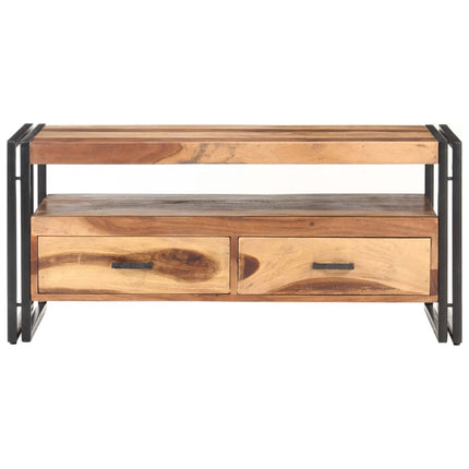 Soffbord 100x55x45cm massivt akaciaträ