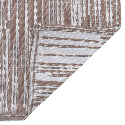 Utomhusmatta ARAKIL brun 190x290 cm PP