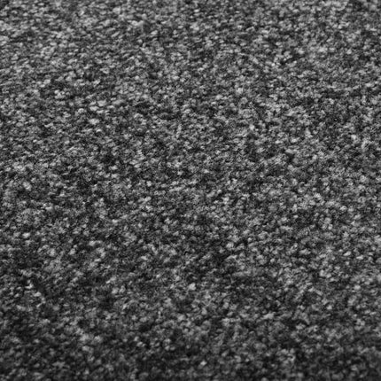 Dörrmatta antracit tvättbar 60x180 cm