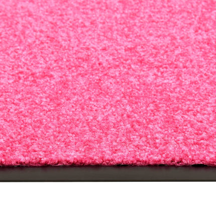 Dörrmatta tvättbar rosa 90x150 cm