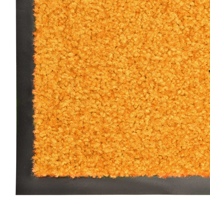 Dörrmatta tvättbar orange 40x60 cm
