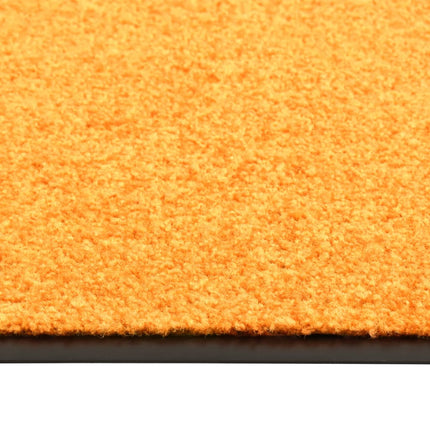 Dörrmatta tvättbar orange 90x120 cm