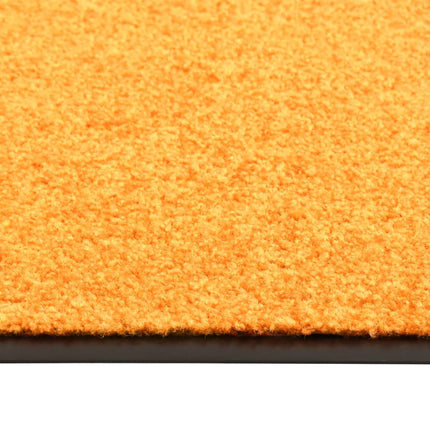 Dörrmatta tvättbar orange 90x150 cm