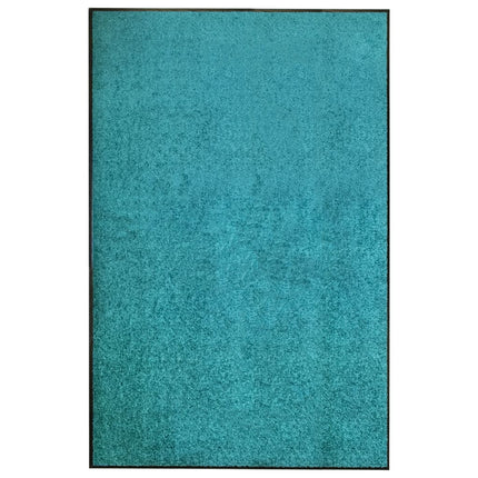 Dörrmatta tvättbar cyan 120x180 cm