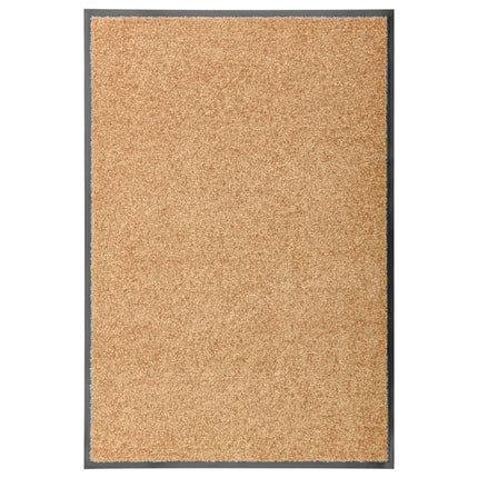 Dörrmatta tvättbar gräddvit 60x90 cm