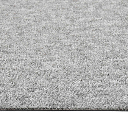 Matta 20 pcs Ljusgrå 50 x 50 cm 100% Polypropen