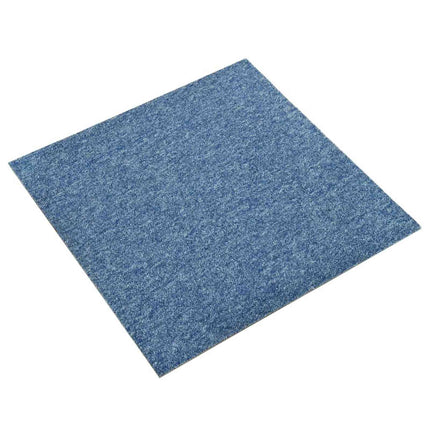 Matta 20 pcs Blå 50 x 50 cm 100% Polypropen
