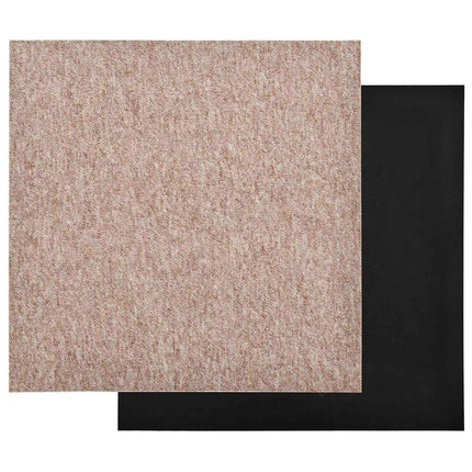 Matta 20 pcs Beige 50 x 50 cm 100% Polypropen