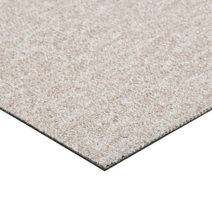 Matta 20 pcs Ljus beige 50 x 50 cm 100% Polypropen