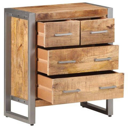 Skänk 60x35x70 cm grovt mangoträ