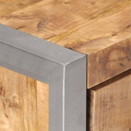 Skänk 60x35x70 cm grovt mangoträ