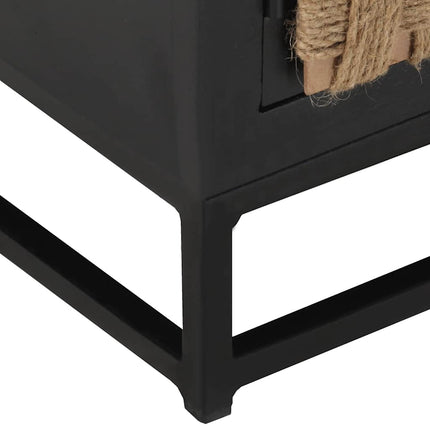 Tv-bänk 120x30x40 cm massivt mangoträ