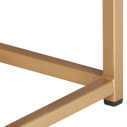 Konsolbord 122x36x75 cm massivt mangoträ