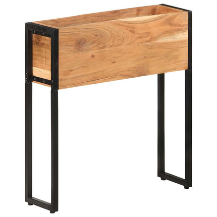 Odlingslåda 60x20x68 cm massivt akaciaträ