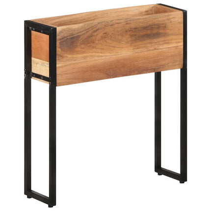 Odlingslåda 60x20x68 cm massivt akaciaträ