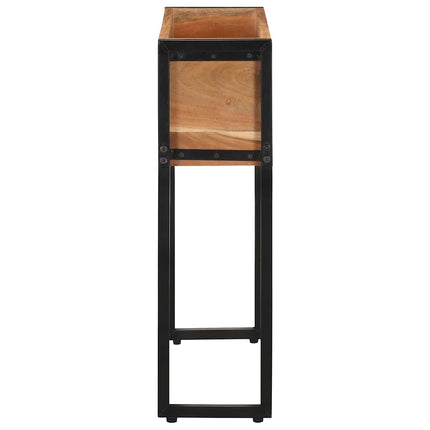 Odlingslåda 60x20x68 cm massivt akaciaträ