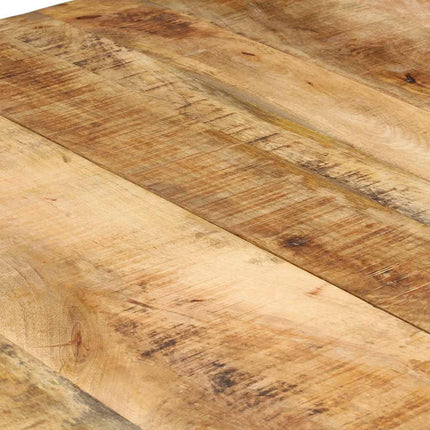 Matbord 160x80x76 cm grovt mangoträ