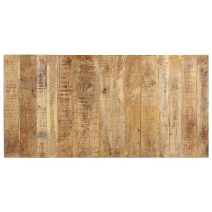 Matbord 180x90x76 cm grovt mangoträ