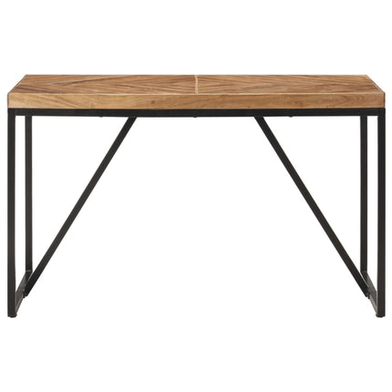 Matbord 120x60x76 cm massivt akaciaträ och mangoträ