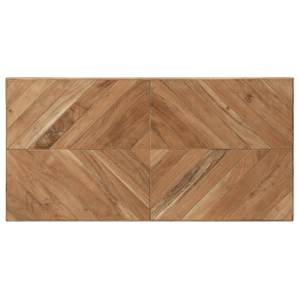 Matbord 120x60x76 cm massivt akaciaträ och mangoträ