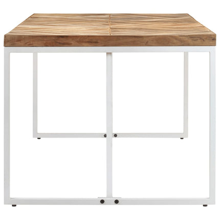 Matbord 180x90x76 cm massivt akaciaträ och mangoträ
