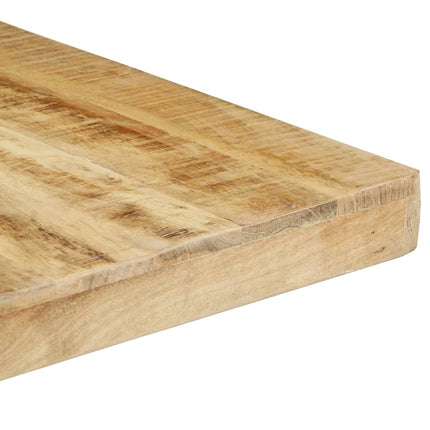 Matbord 160x80x76 cm grovt mangoträ