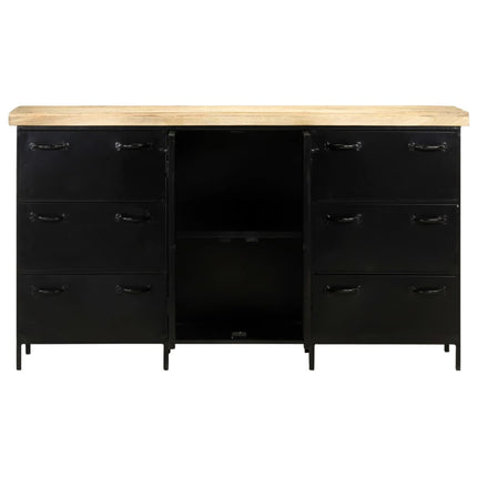Skänk 140x38x76 cm grovt mangoträ